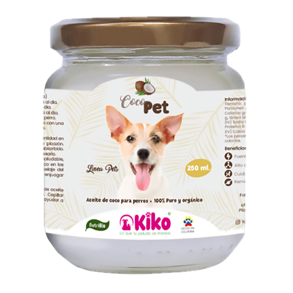 Aceite de coco para perros